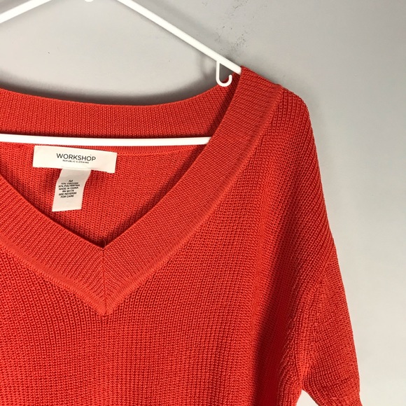 Workshop Republic short sleeve sweater orange - Picture 3 of 5